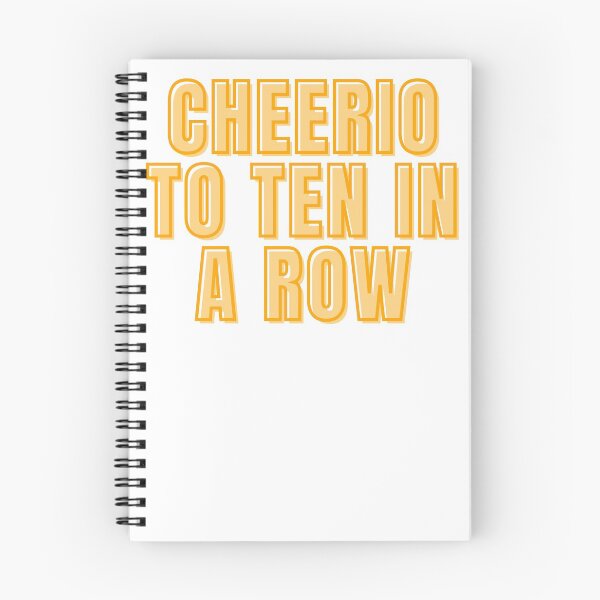 Item preview, Cheerio to 10 in a row designed and sold by EvieFinn.