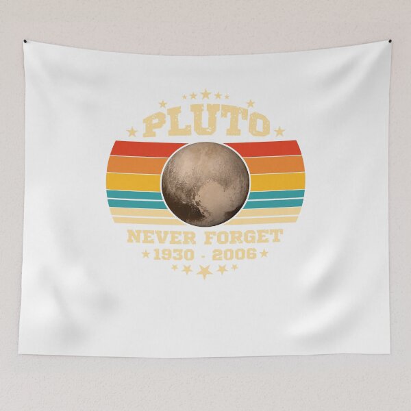 Item preview, Never Forget Pluto Shirt Retro Style Funny Space designed and sold by Renergie.
