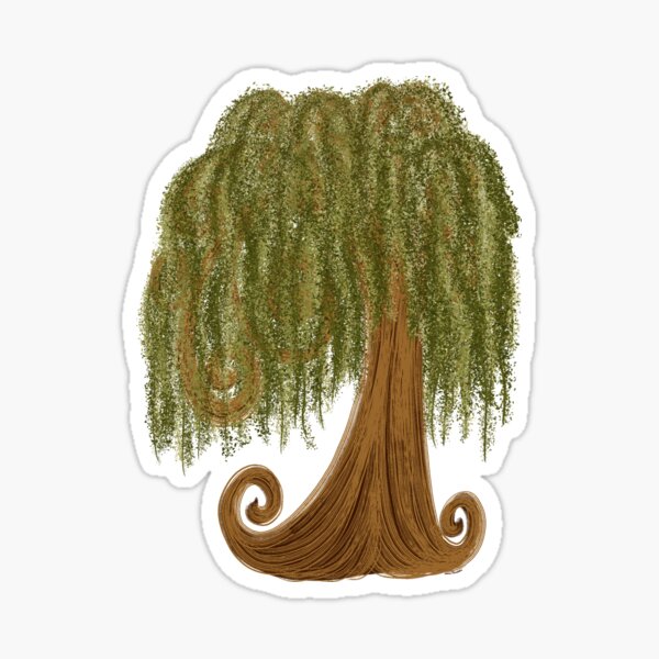 Item preview, Weeping Willow designed and sold by AnnieGetYourPen.