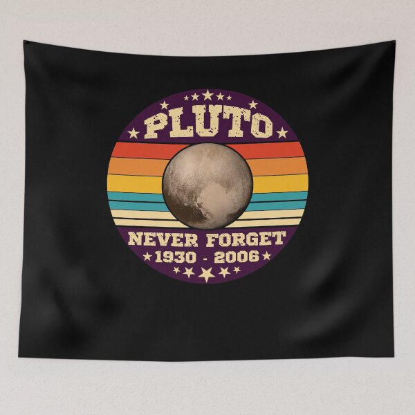 Item preview, Never Forget Pluto Shirt Retro Style Funny Space designed and sold by Renergie.