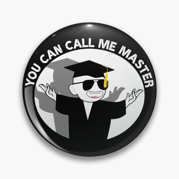 Item preview, Smiling Student You Can Call Me Master Cool Student Graduation Master designed and sold by Paulina Vanlife.