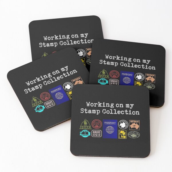Item preview, Passport Stamp Collection designed and sold by CustomTravelArt.