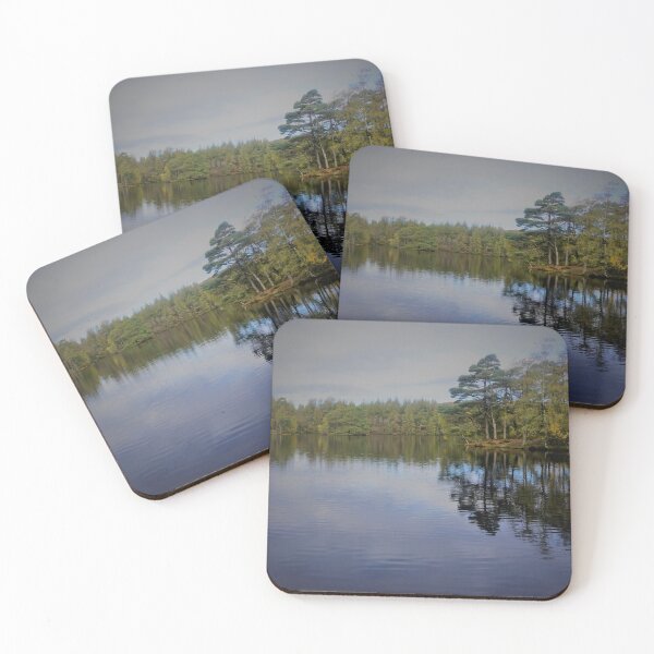 Item preview, Calm Lake in Autumn designed and sold by PowderLanePress.