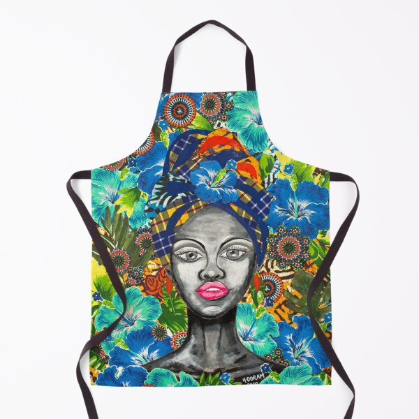 Tribute to Melanin #6 Apron