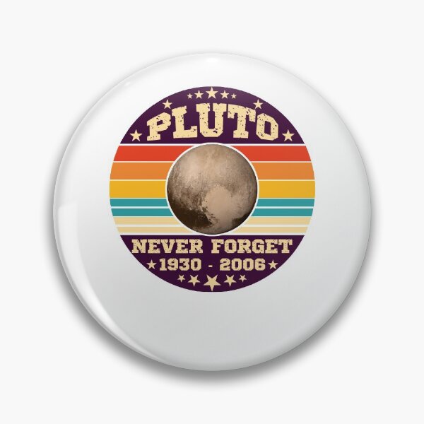 Item preview, Never Forget Pluto Shirt Retro Style Funny Space designed and sold by Renergie.
