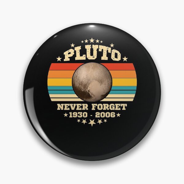 Item preview, Never Forget Pluto Shirt Retro Style Funny Space designed and sold by Renergie.