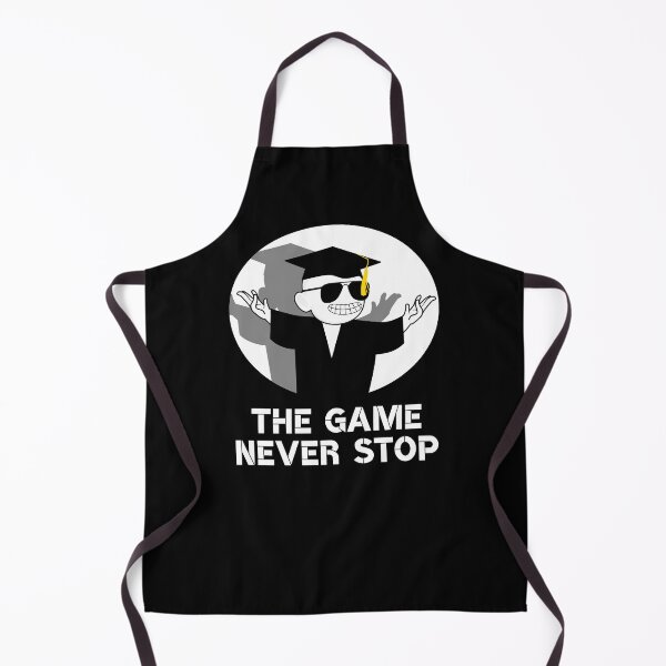 Item preview, The Game Never Stop Graduate Student designed and sold by Paulina Vanlife.
