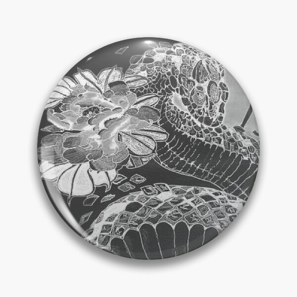 Item preview, Negative Japanese snake designed and sold by mcac1d.