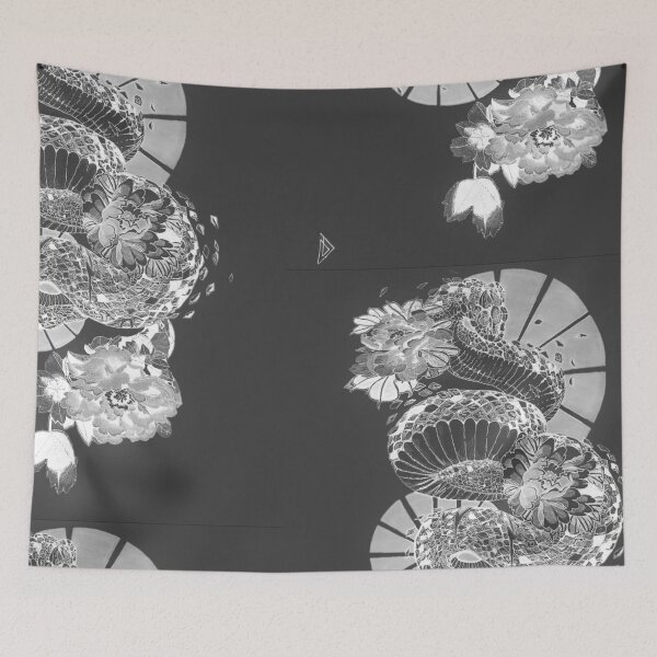 Item preview, Negative Japanese snake designed and sold by mcac1d.