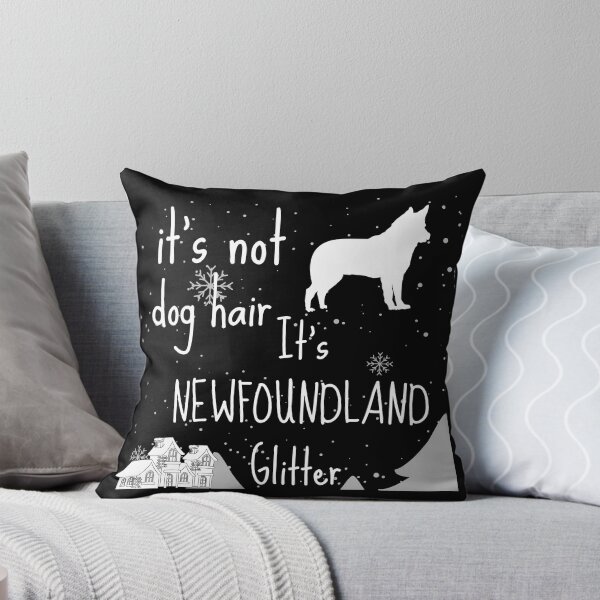 Item preview, its not dog hair its newfoundland glitter , dog lover gifts , dog lover quotes , dog lover personalized gifts designed and sold by artisserv.