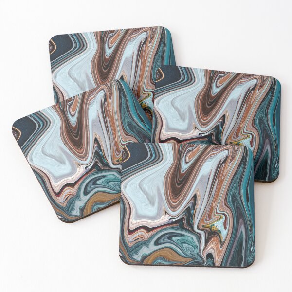 Item preview, No hard feelings - abstract liquid paint designed and sold by Silly Lily.