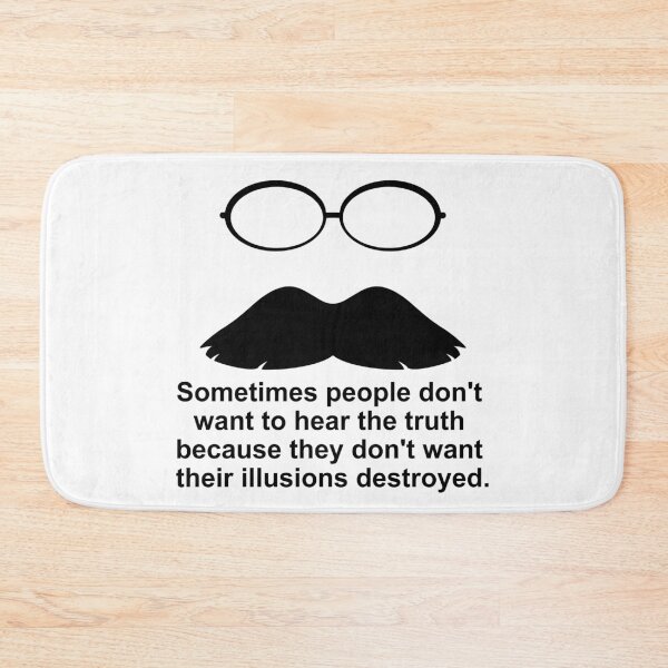 Item preview, Nietzsche - Glasses, Tache and Quote designed and sold by sirglennbo.