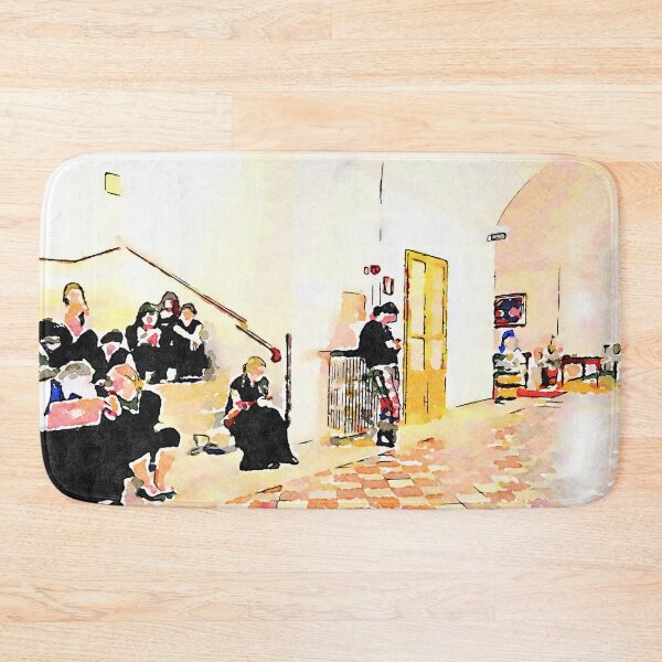 Item preview, Istituto Emiliani: tech girls sitting on the stairs designed and sold by Giuseppe Cocco.