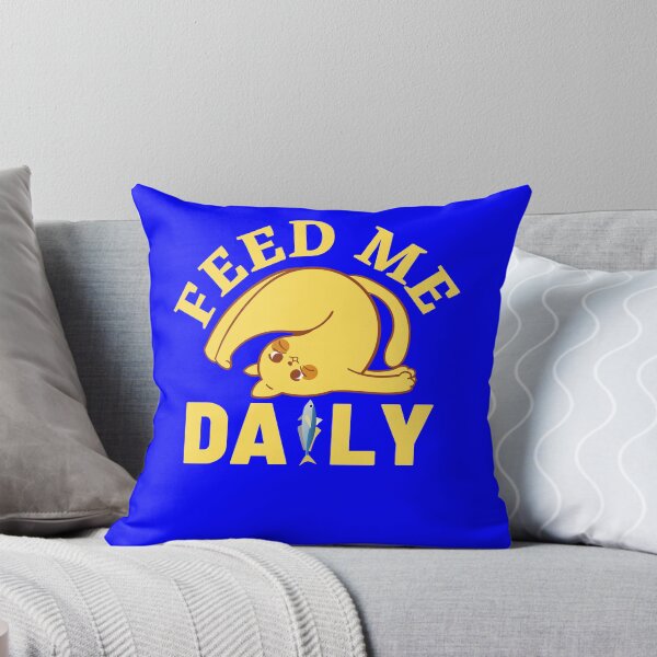 Item preview, Funny Cat: Feed Me Daily  designed and sold by HappinessWorld.