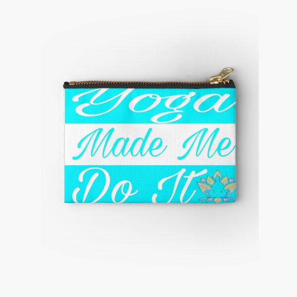 Item preview,  Yoga made me do it shirt for girls, yoga made me do it phone cases, yoga made me do it duffle bag, yoga made me do it makes, yoga made me do it Bath mat , yoga made me do it leggings   designed and sold by Poussyarts.