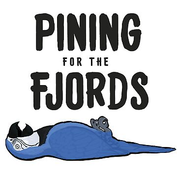 Artwork thumbnail, Pining for the Fjords - Monty Python Dead Parrot Sketch by Chris Ayers