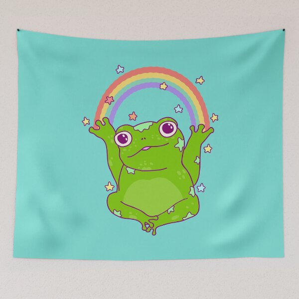 Item preview, Rainbow frog designed and sold by stonedwitch.