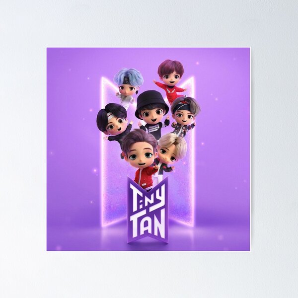 Bts Tiny Tan Posters for Sale | Redbubble