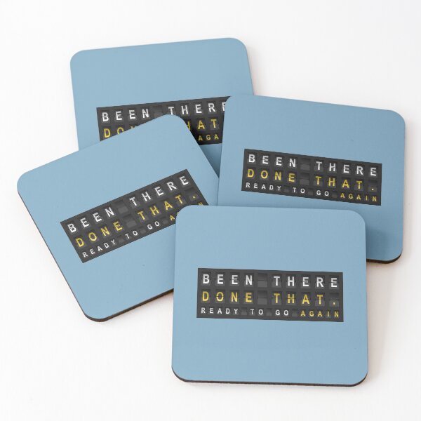 Item preview, Been There Done That Traveler Slogan designed and sold by CustomTravelArt.