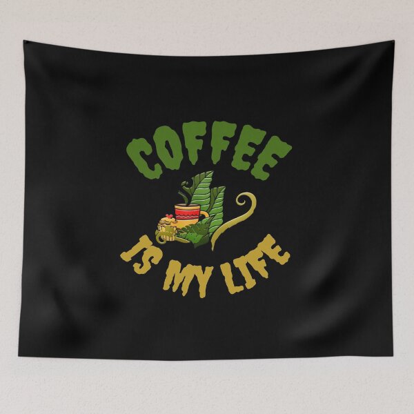 Item preview, Coffee is my life - Gift For Coffee Lovers designed and sold by Tawfiktyson.