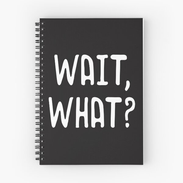 Item preview,  WAIT, WHAT? Distressed Teenage Slang Funny Birthday Gift  designed and sold by mydesigns15.