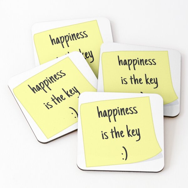 Item preview, happiness is the key designed and sold by biscuithut.