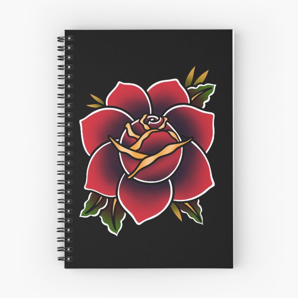 Item preview, Red Rose Tattoo American Traditional designed and sold by trajeado14.