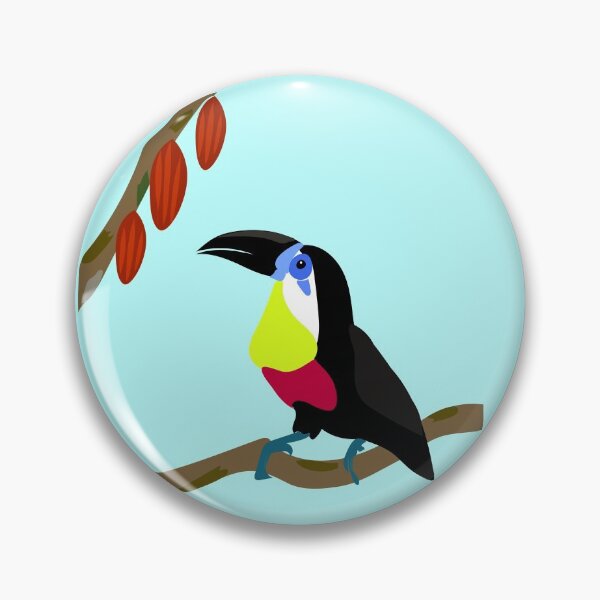 Item preview, Toucan and cocoa tree  designed and sold by Gabrielle Freitas.