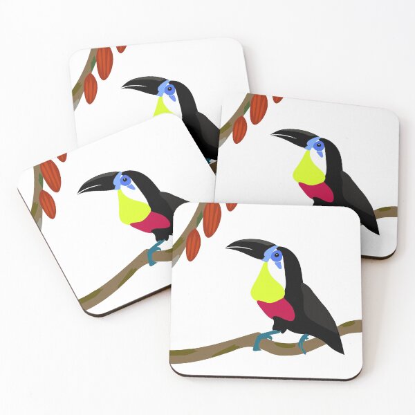 Item preview, Toucan and cocoa tree  designed and sold by Gabrielle Freitas.