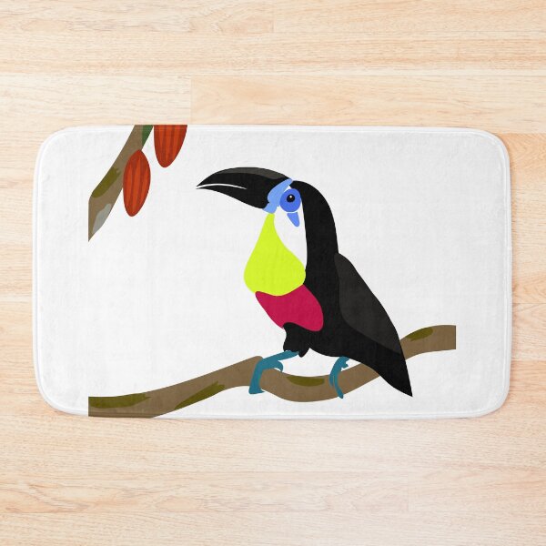 Item preview, Toucan and cocoa tree  designed and sold by Gabrielle Freitas.