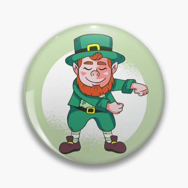 Item preview, st patricks leprechaun flossing funny designed and sold by Gossip Rag.