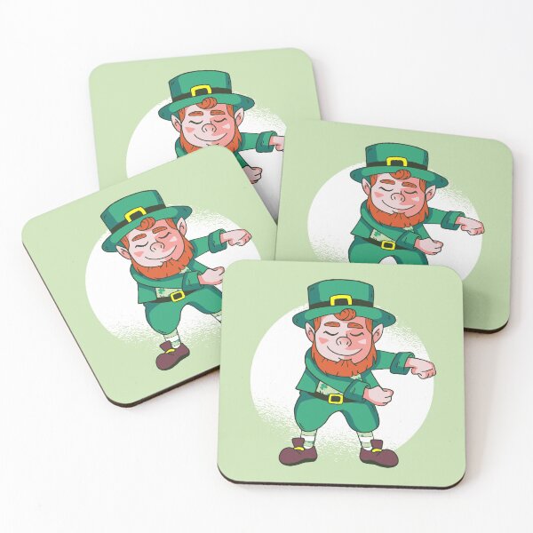 Item preview, st patricks leprechaun flossing funny designed and sold by Gossip Rag.