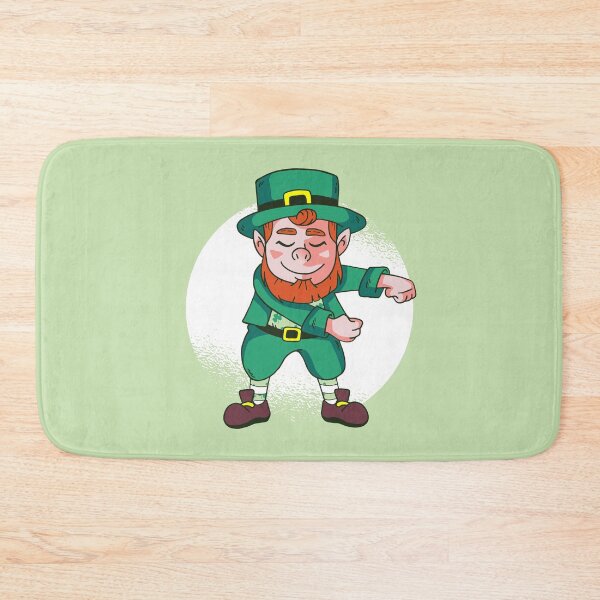 Item preview, st patricks leprechaun flossing funny designed and sold by Gossip Rag.