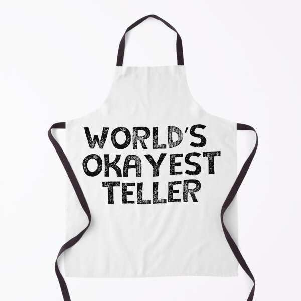 Item preview, World's Okayest Teller designed and sold by artworkbyevie1.