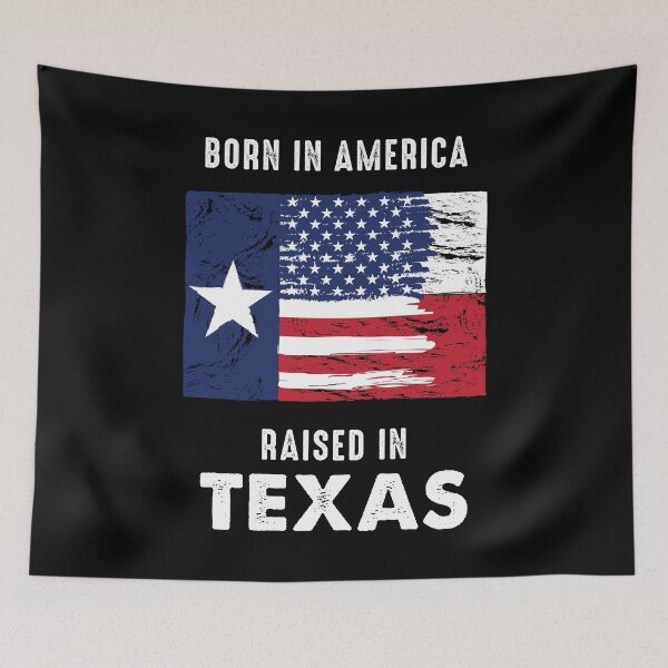 Item preview, Born in America, raised in Texas designed and sold by Rennie Palmer.