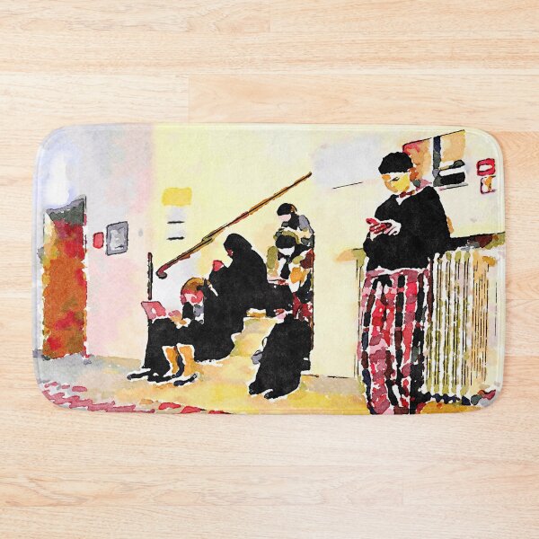 Item preview, Istituto Emiliani: tech girls sitting on the stairs designed and sold by Giuseppe Cocco.