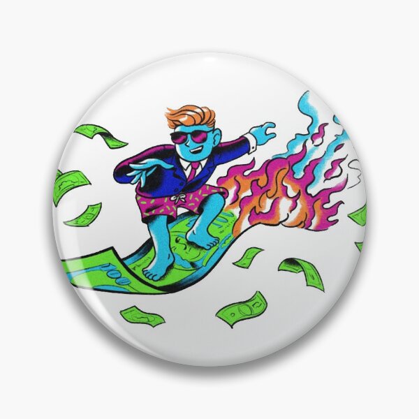 Item preview,  WSB / Wallstreetbets kid surfing designed and sold by Corruptions.