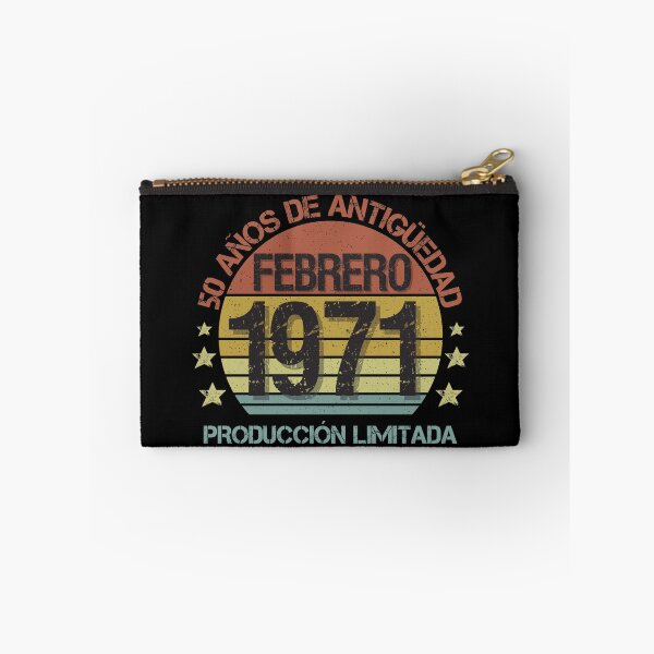Item preview, Regalo de 50 cumpleaños para él o ella Nacido en febrero de 1971 en español | Nacidos en febrero 1971 Cumpleaños 50 Años Regalo de 50 Años designed and sold by InkItStudio.