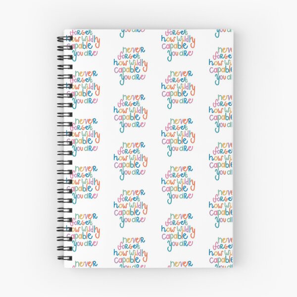 Item preview, Never Forget How Wildly Capable You Are designed and sold by Tara Collins.