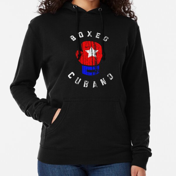 Cuba Hoodie with Vintage Cuban Flag Sports Design - Adult (Unisex