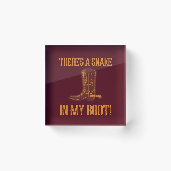 Item preview, There's a Snake in my Boot designed and sold by QuirkyKingdom.