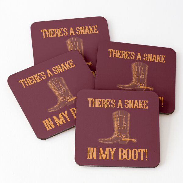Item preview, There's a Snake in my Boot designed and sold by QuirkyKingdom.