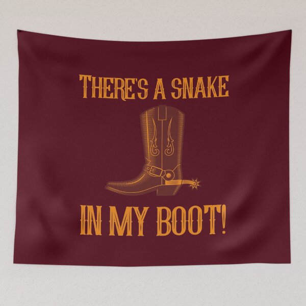 Item preview, There's a Snake in my Boot designed and sold by QuirkyKingdom.