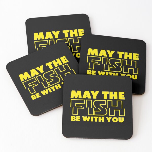 Item preview, MAY THE FISH BY WITH YOU designed and sold by NiceSign.