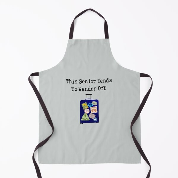 Item preview, Wandering Senior Funny Travel Gift designed and sold by CustomTravelArt.