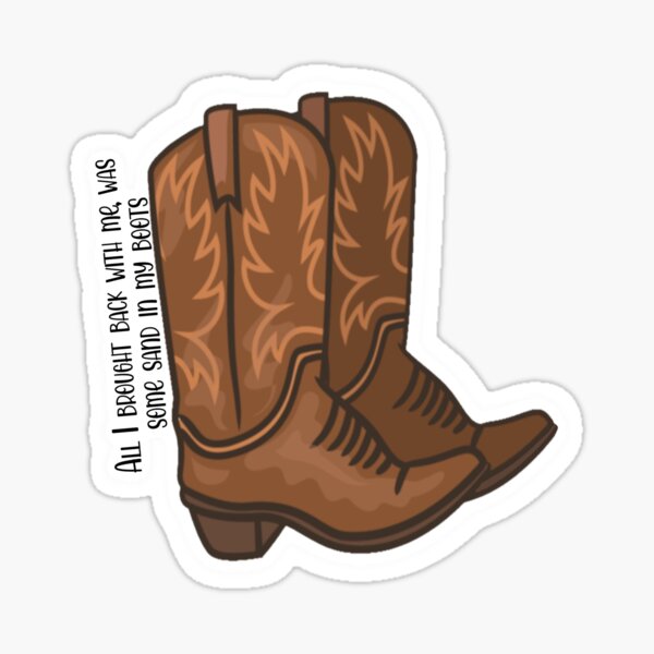 Sand In My Boots Stickers for Sale