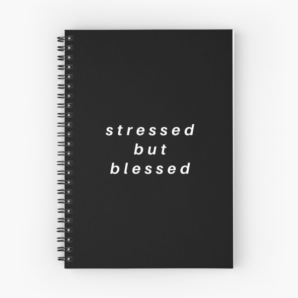 Item preview, stressed but blessed designed and sold by Coastline Designs.