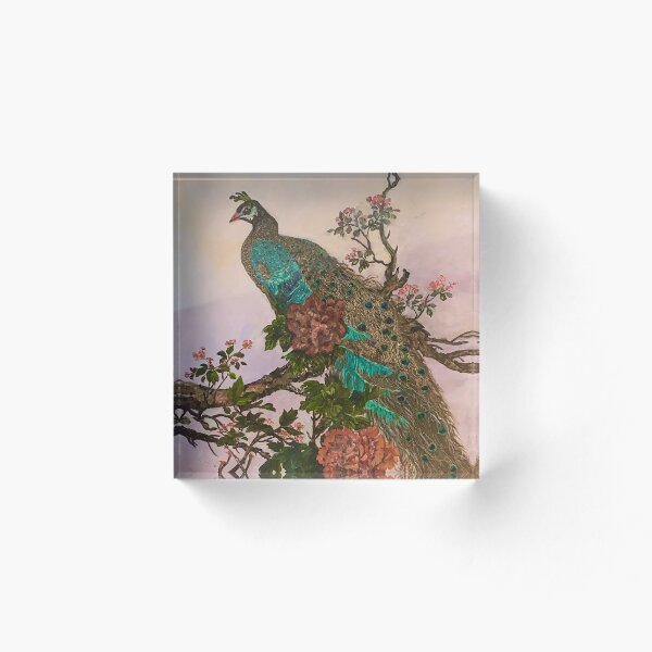 Item preview, Hermosa pintura de pavo real designed and sold by ItsMichaelaa.