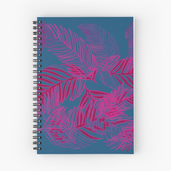 Aperçu de l'œuvre Feuilles (tons roses et bleus) créée et vendue par Attenborough_Fan.
