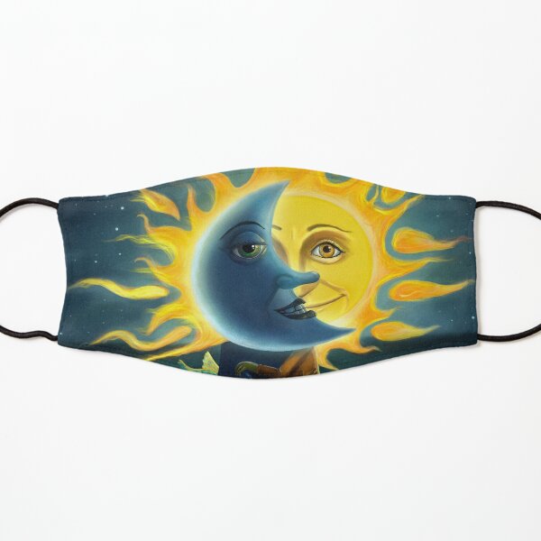 Moon And His Son Kids Mask